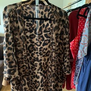 Leopard kimono